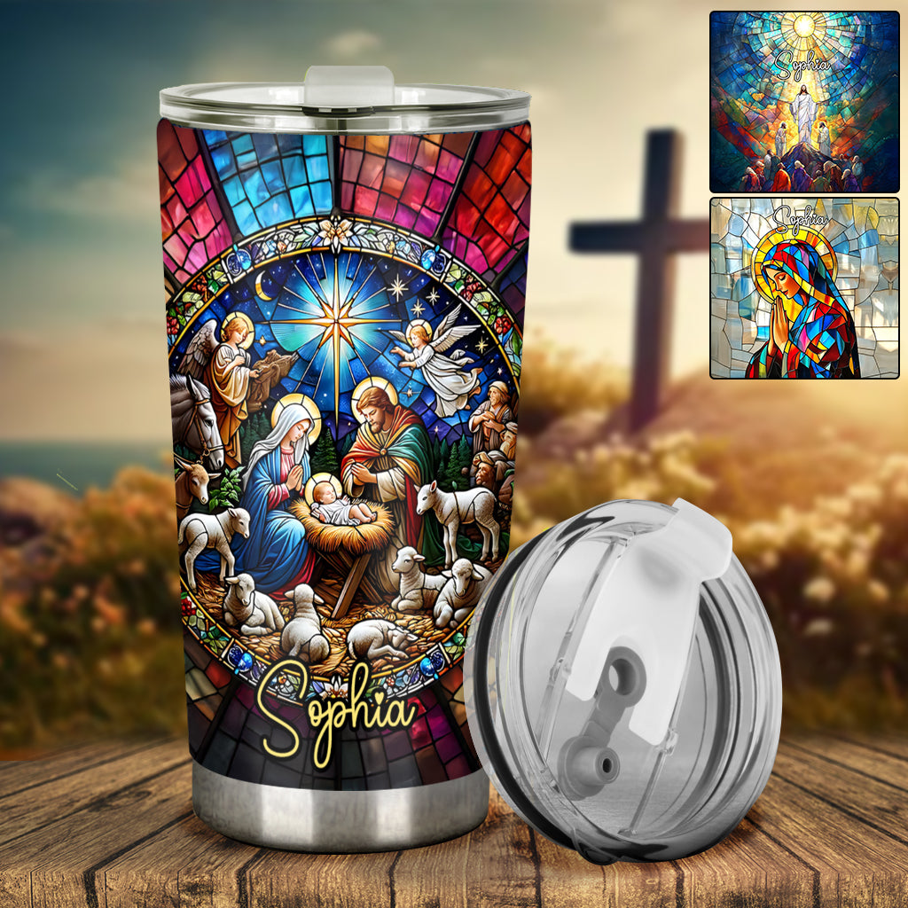 Holy Family - Personalized Christian Tumbler