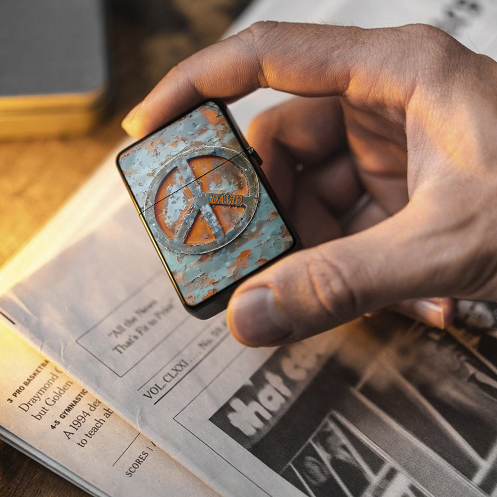 Vintage Hippie Soul - Personalized Hippie Lighter