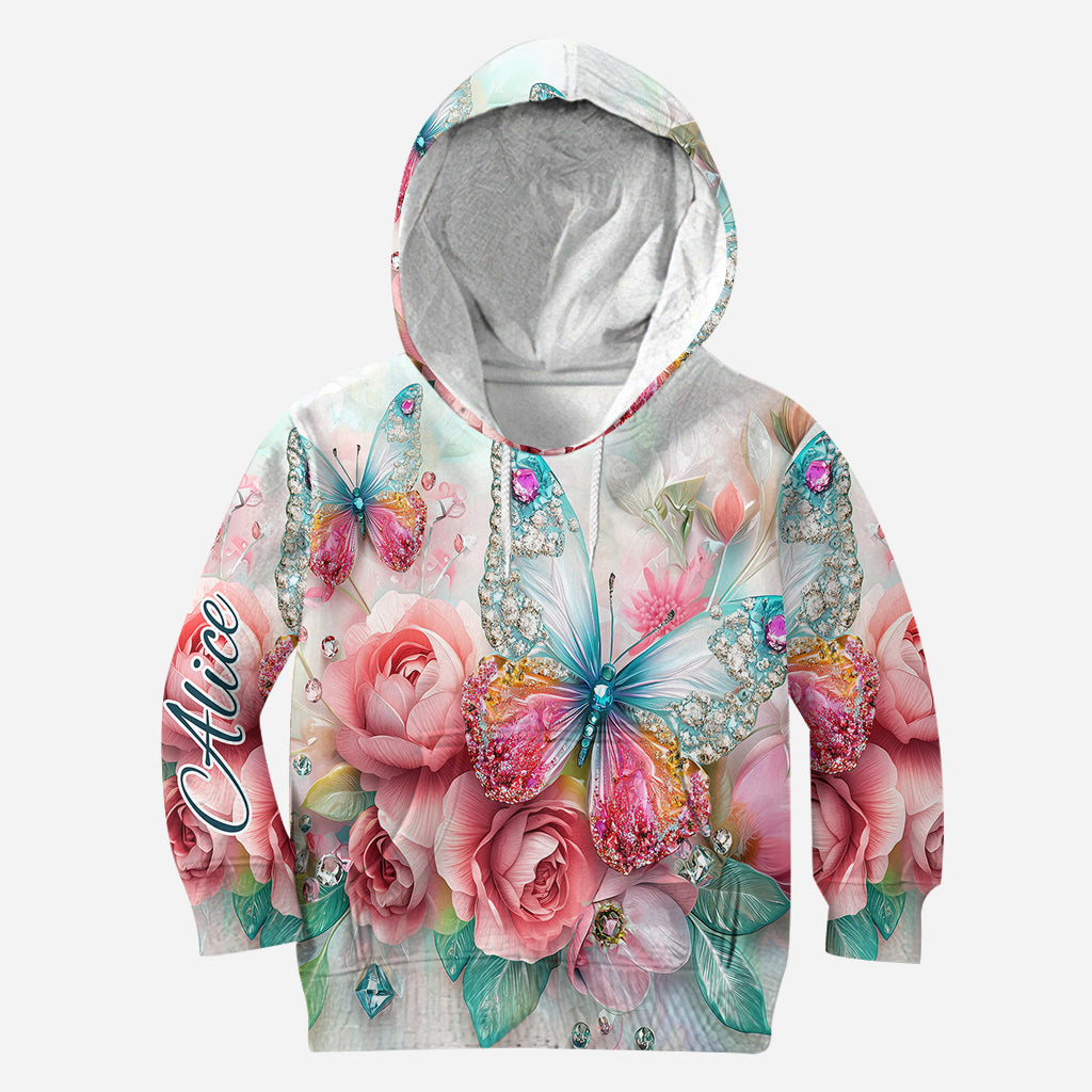 Love Butterflies - Personalized Butterfly Hoodie and Leggings