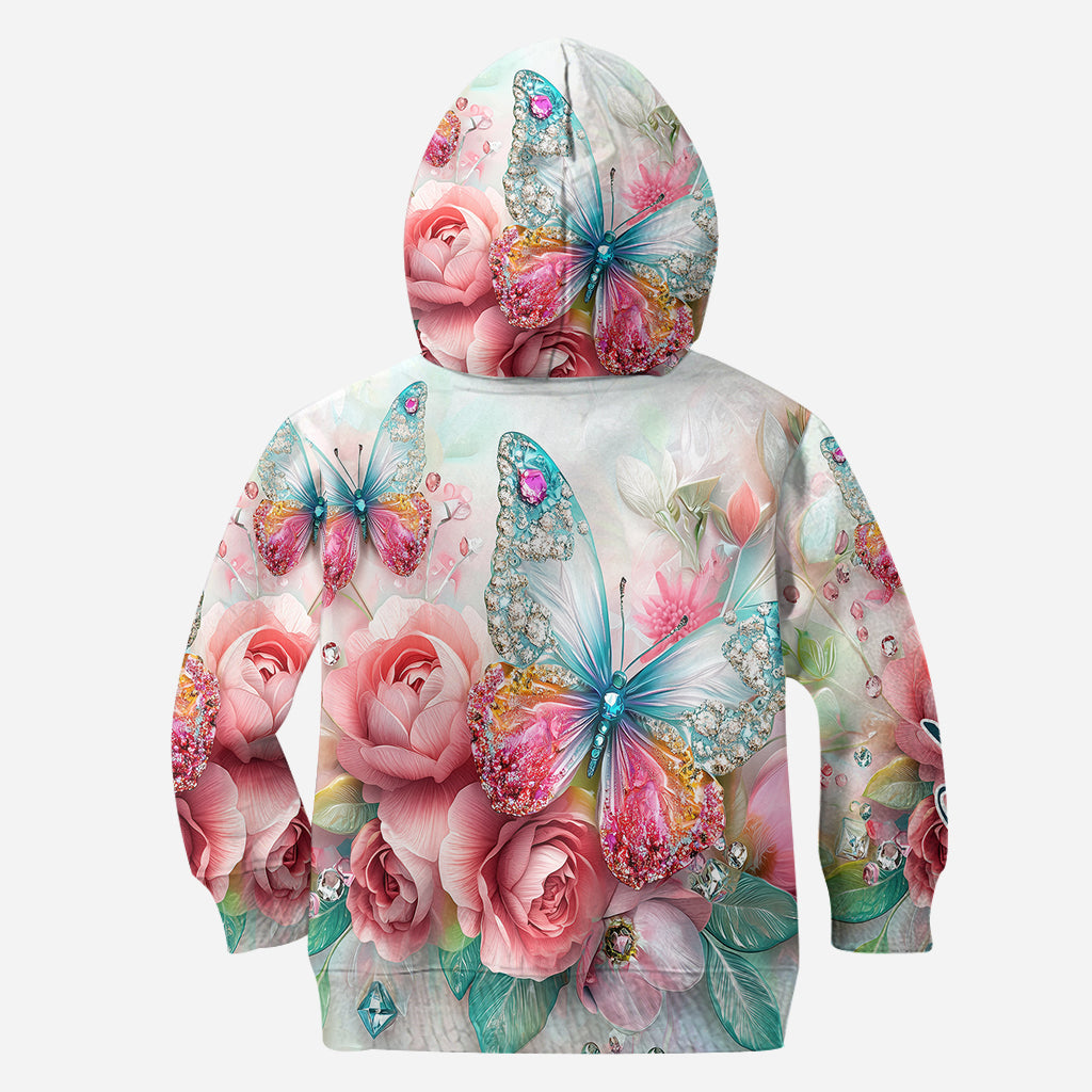 Love Butterflies - Personalized Butterfly Hoodie and Leggings