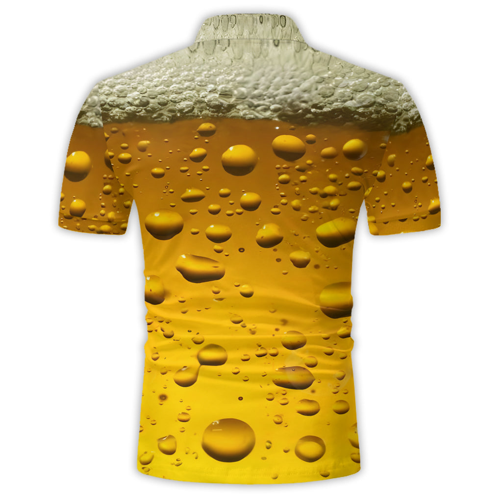 It's Beer Time - Personalized Beer Polo Shirt