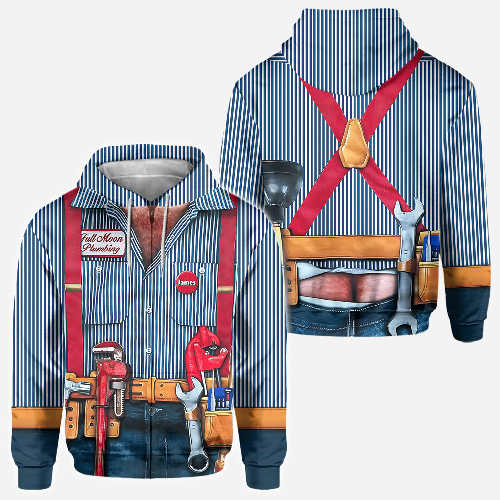 My Mechanic Man - Personalized Mechanic All Over Shirt