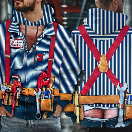 My Mechanic Man - Personalized Mechanic All Over Shirt