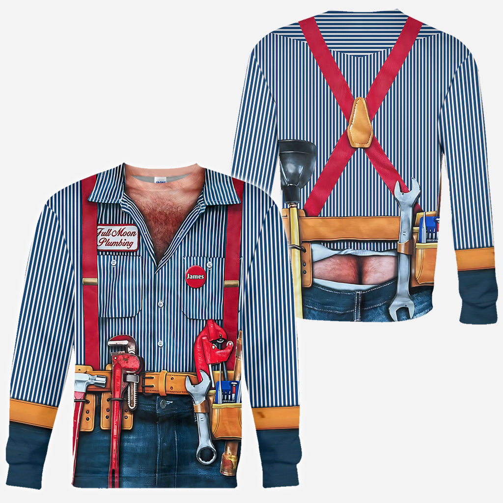 My Mechanic Man - Personalized Mechanic All Over Shirt