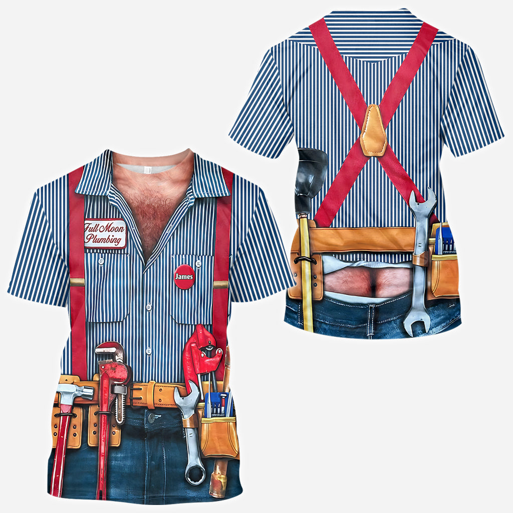 My Mechanic Man - Personalized Mechanic All Over Shirt
