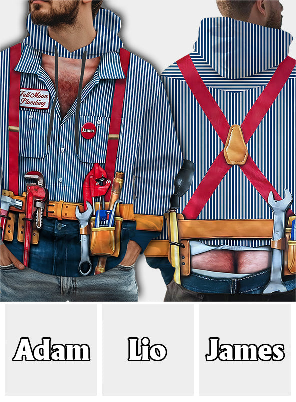 My Mechanic Man - Personalized Mechanic All Over Shirt