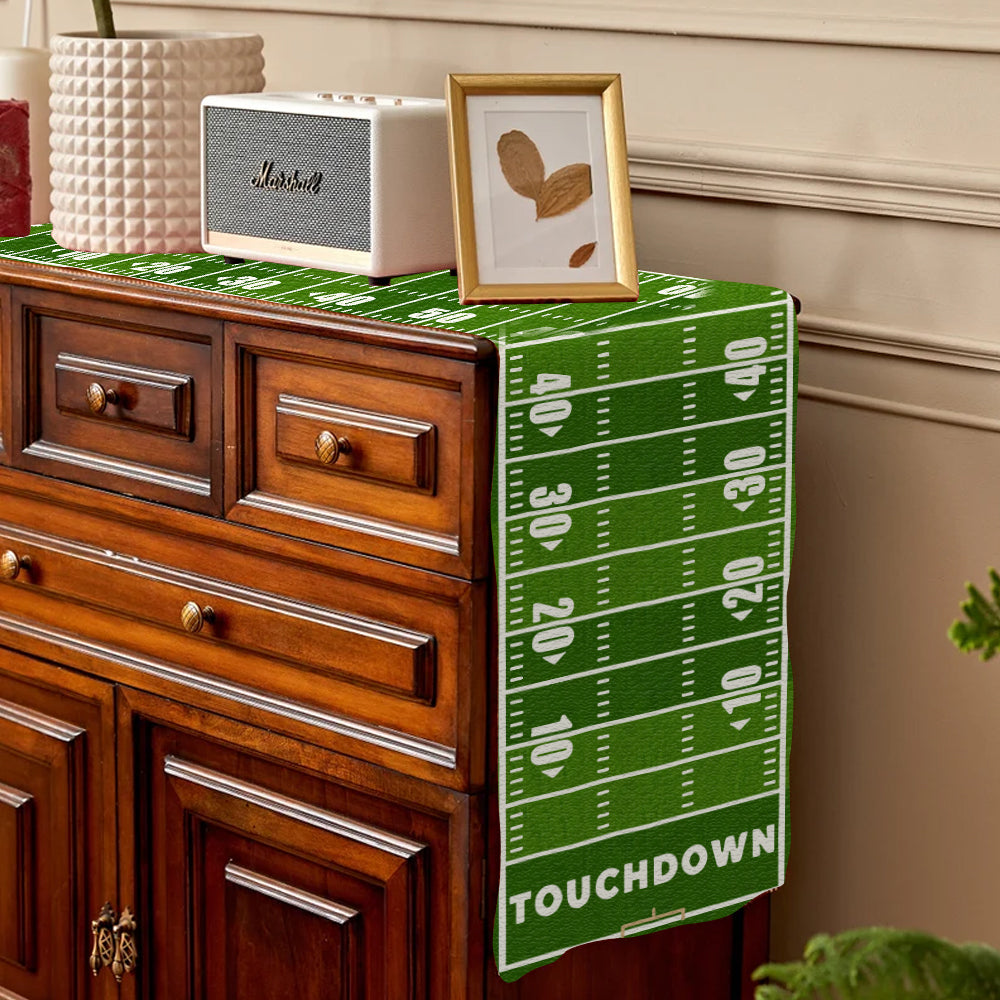 From The Field To The Tabel - Personalized Football Table Runner