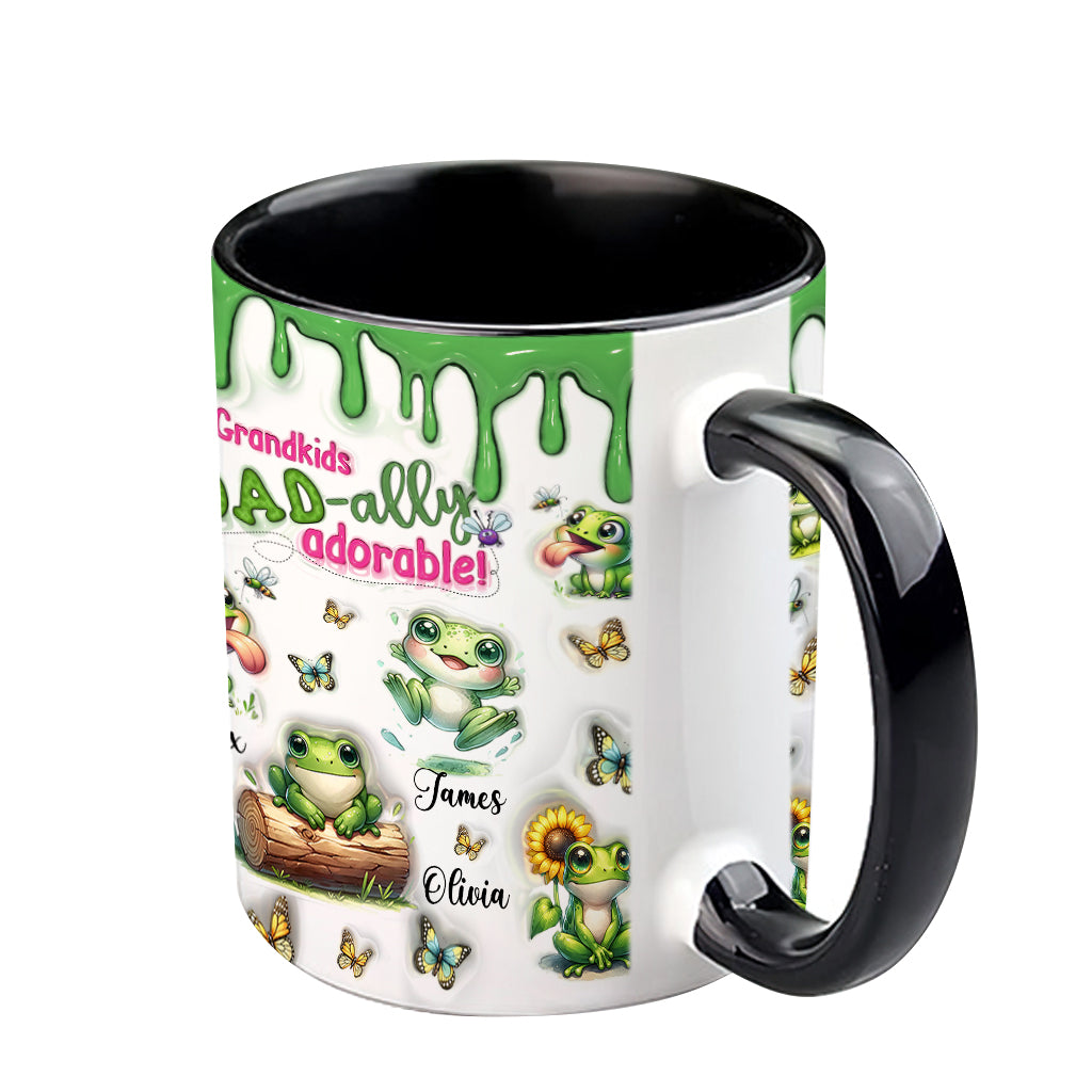 Toad-ally Adorable - Personalized Frog Accent Mug