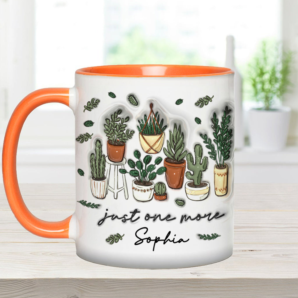 Just One More - Personalized Gardening Accent Mug