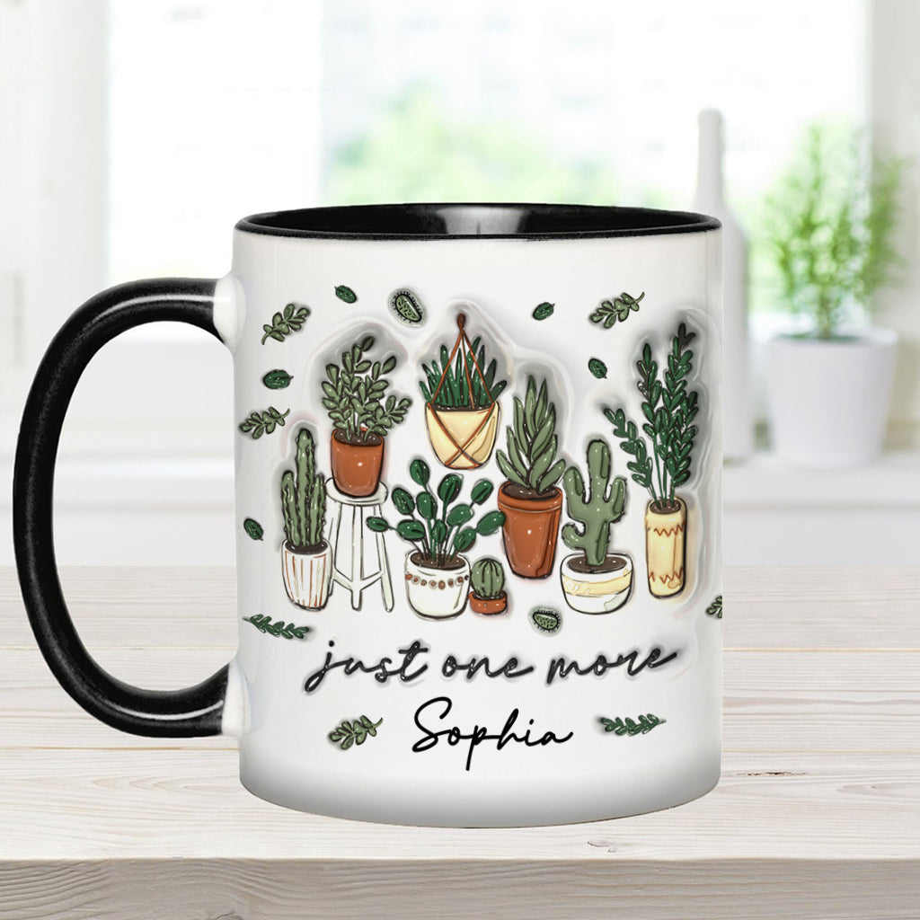 Just One More - Personalized Gardening Accent Mug