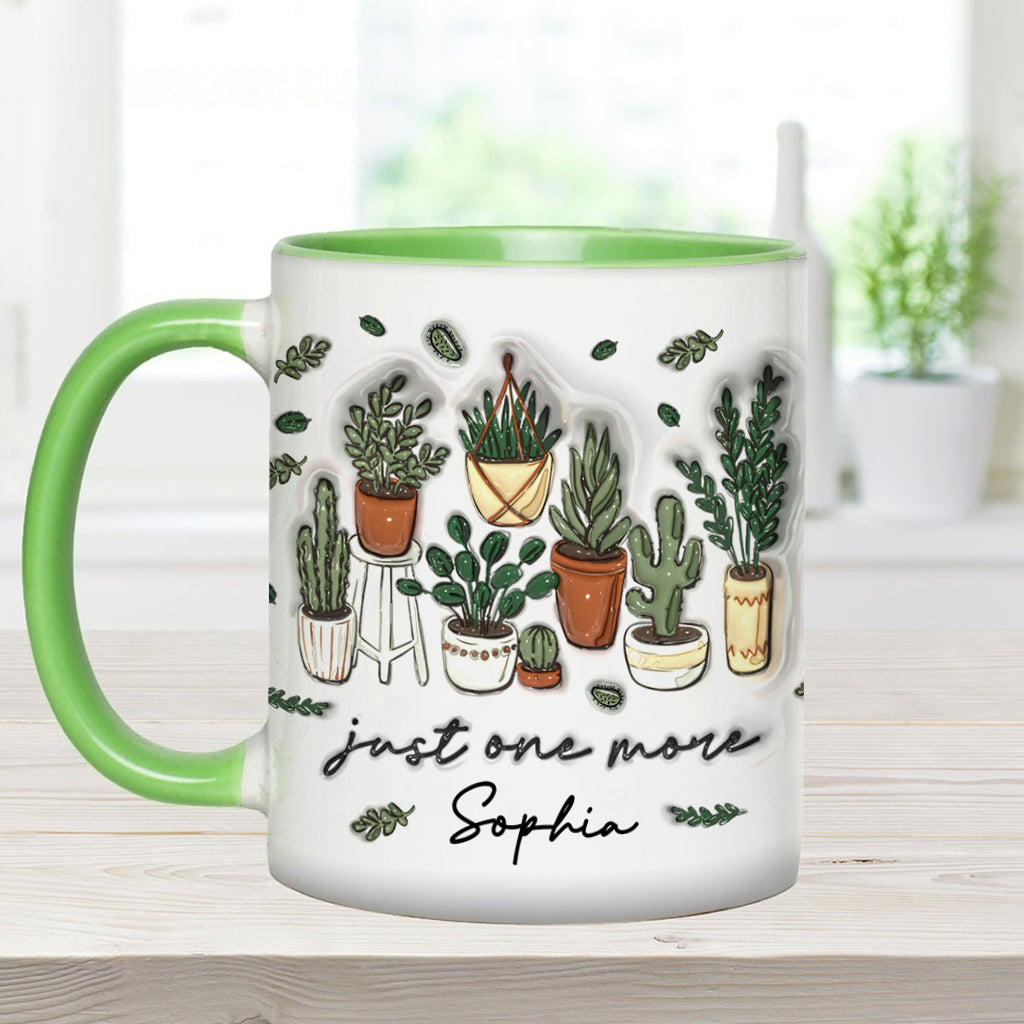 Just One More - Personalized Gardening Accent Mug