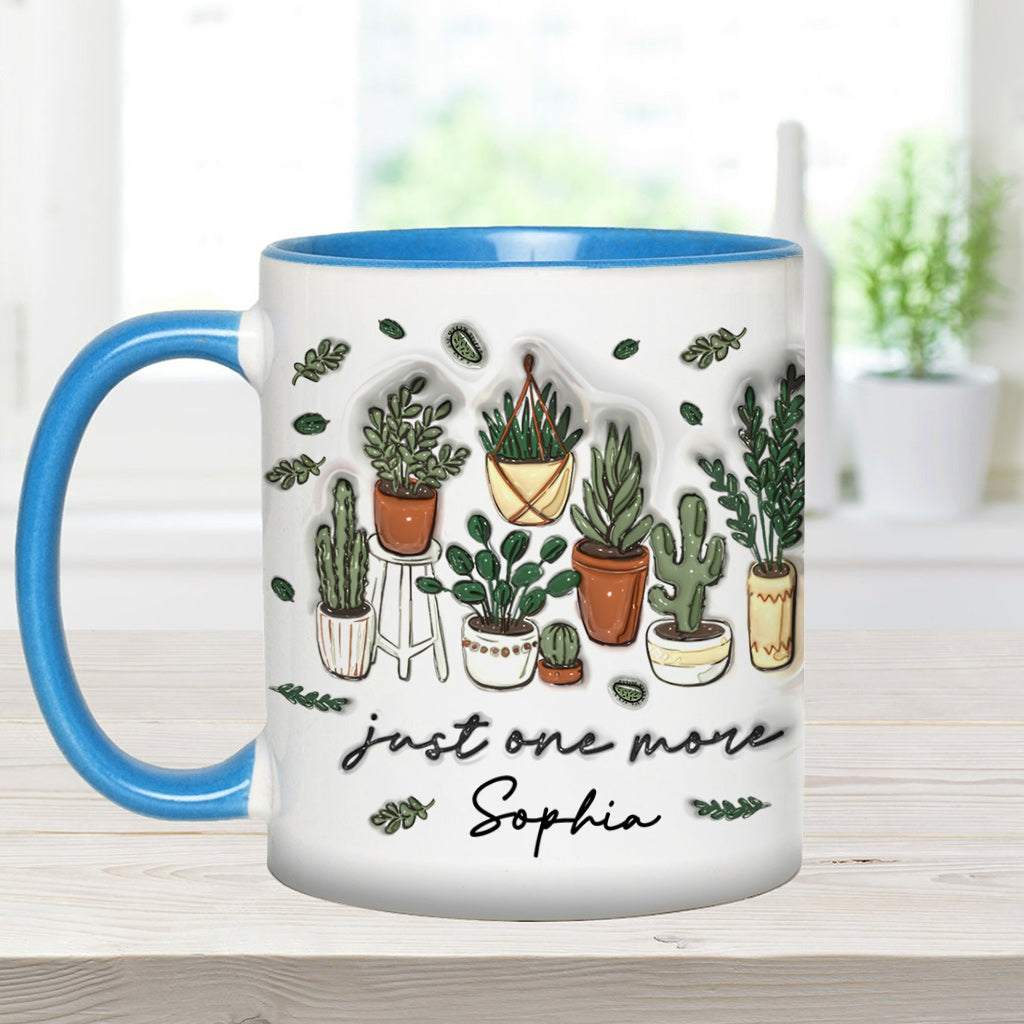Just One More - Personalized Gardening Accent Mug