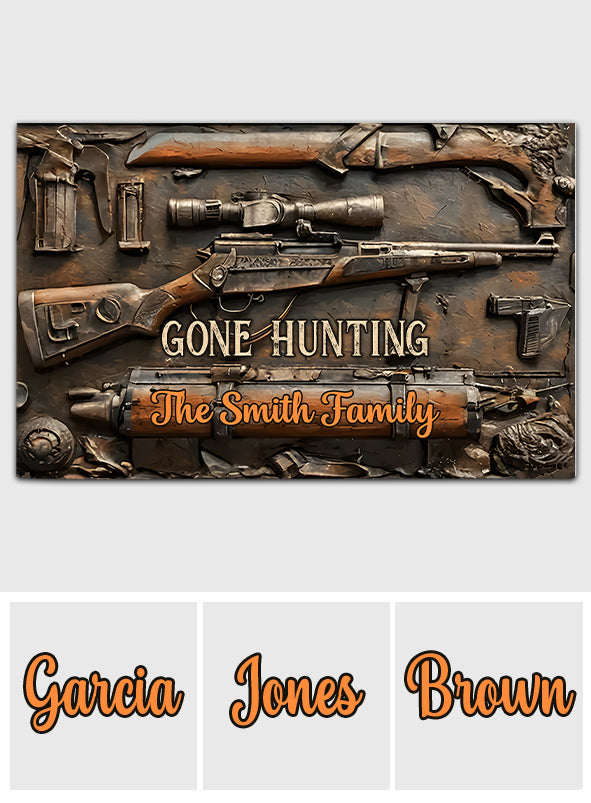 Vintage Tools - Personalized Hunting Doormat