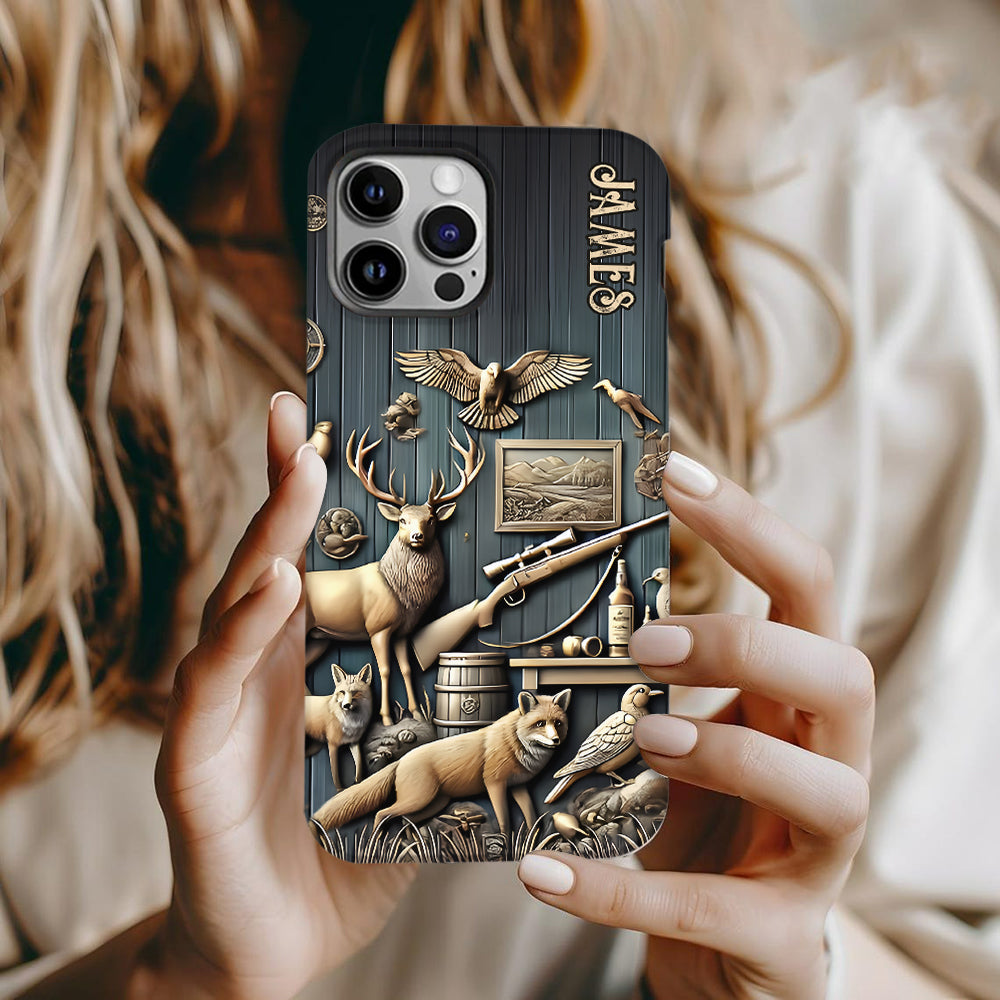 Vintage Tools - Personalized Hunting Full Print Phone Case