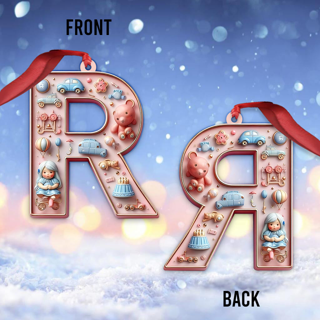 Merry Christmas - Personalized Kid Ornament