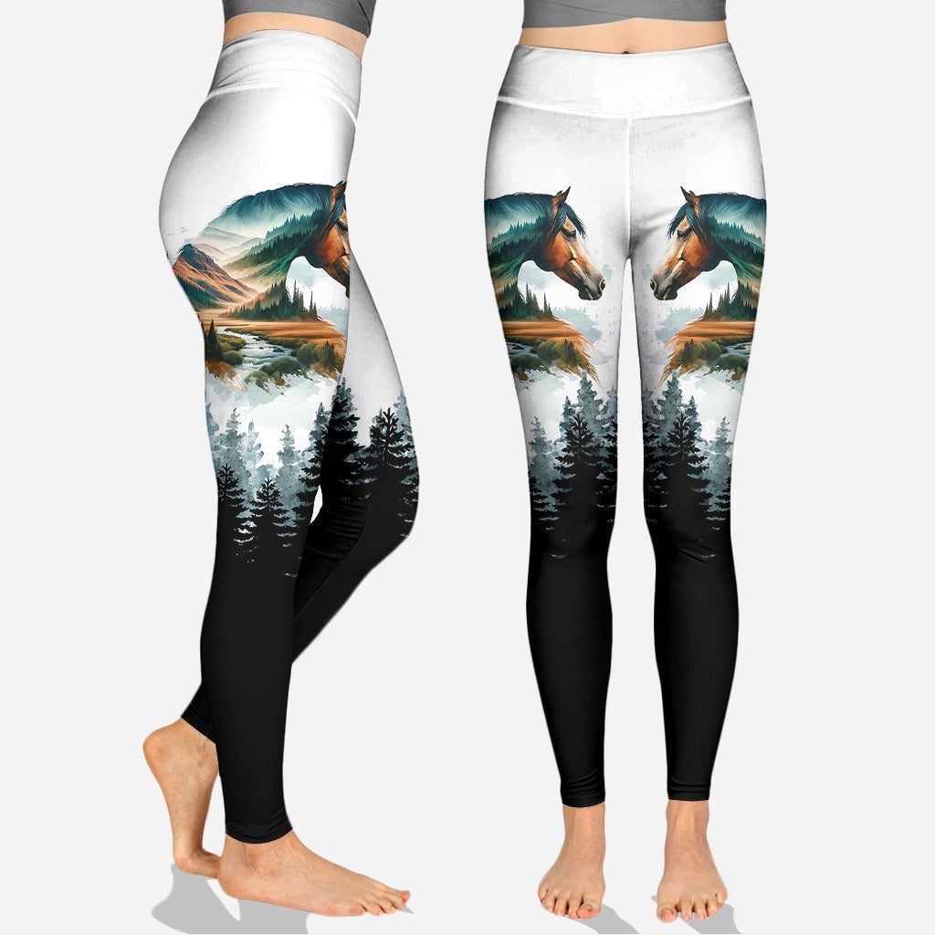 Horse Girl - Personalized Horse Hoodie and Leggings