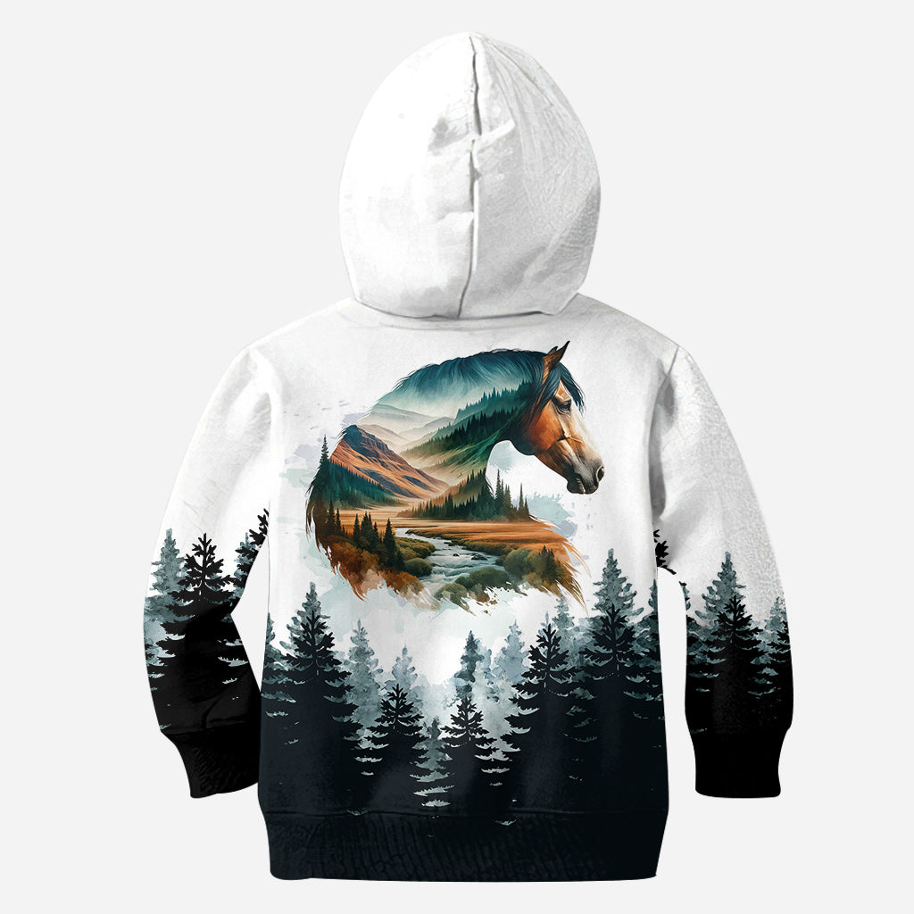 Horse Girl - Personalized Horse Hoodie and Leggings