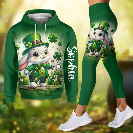 Happy St. Patrick's Day - Personalized Saint Patrick's Day Hoodie and Leggings