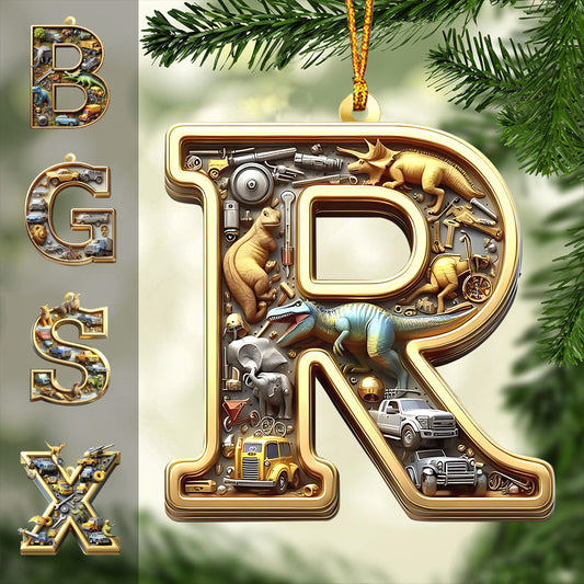 Merry Christmas - Personalized Kid Ornament