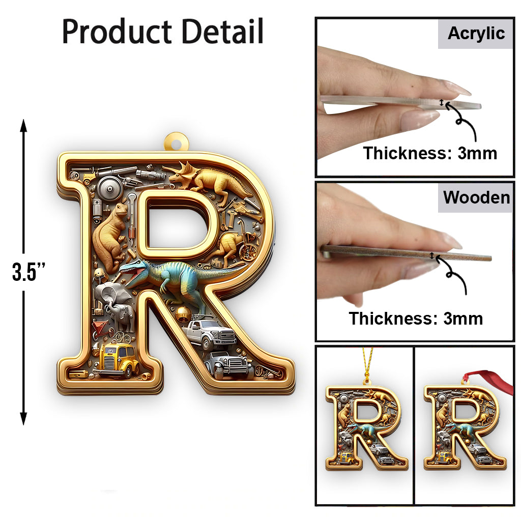 Merry Christmas - Personalized Kid Ornament