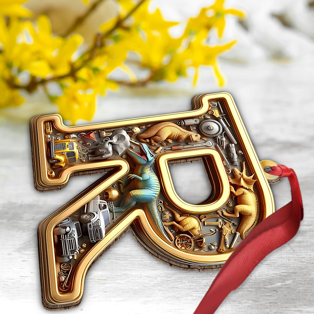 Merry Christmas - Personalized Kid Ornament