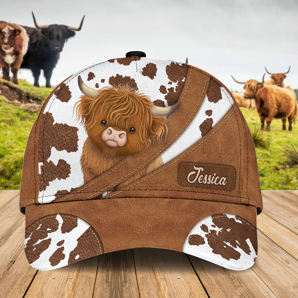 Just A Girl Who Loves Highland Cows - Personalized Classic Cap