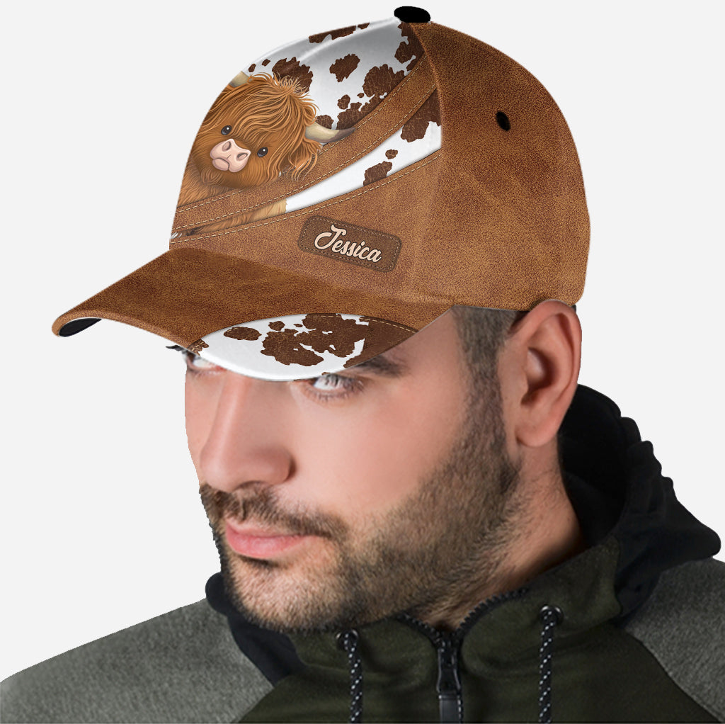 Just A Girl Who Loves Highland Cows - Personalized Classic Cap