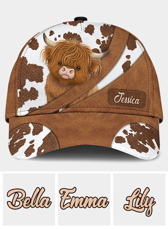 Just A Girl Who Loves Highland Cows - Personalized Classic Cap