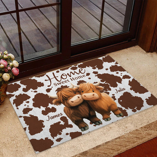 Home Sweet Home - Personalized Doormat