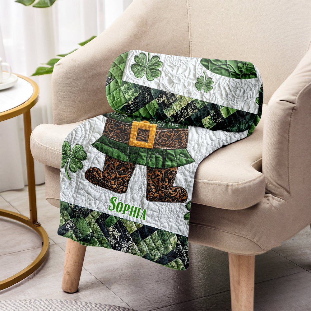 Happy St. Patrick's Day - Personalized Saint Patrick's Day Blanket