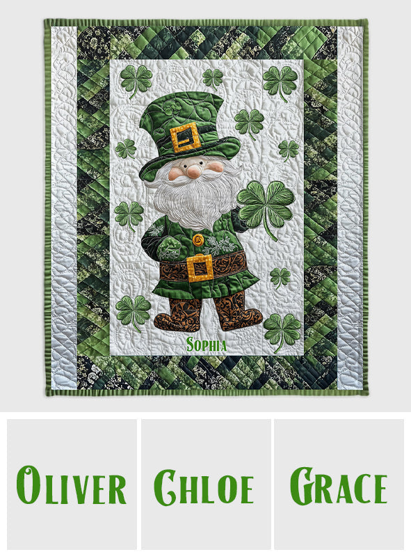 Happy St. Patrick's Day - Personalized Saint Patrick's Day Blanket