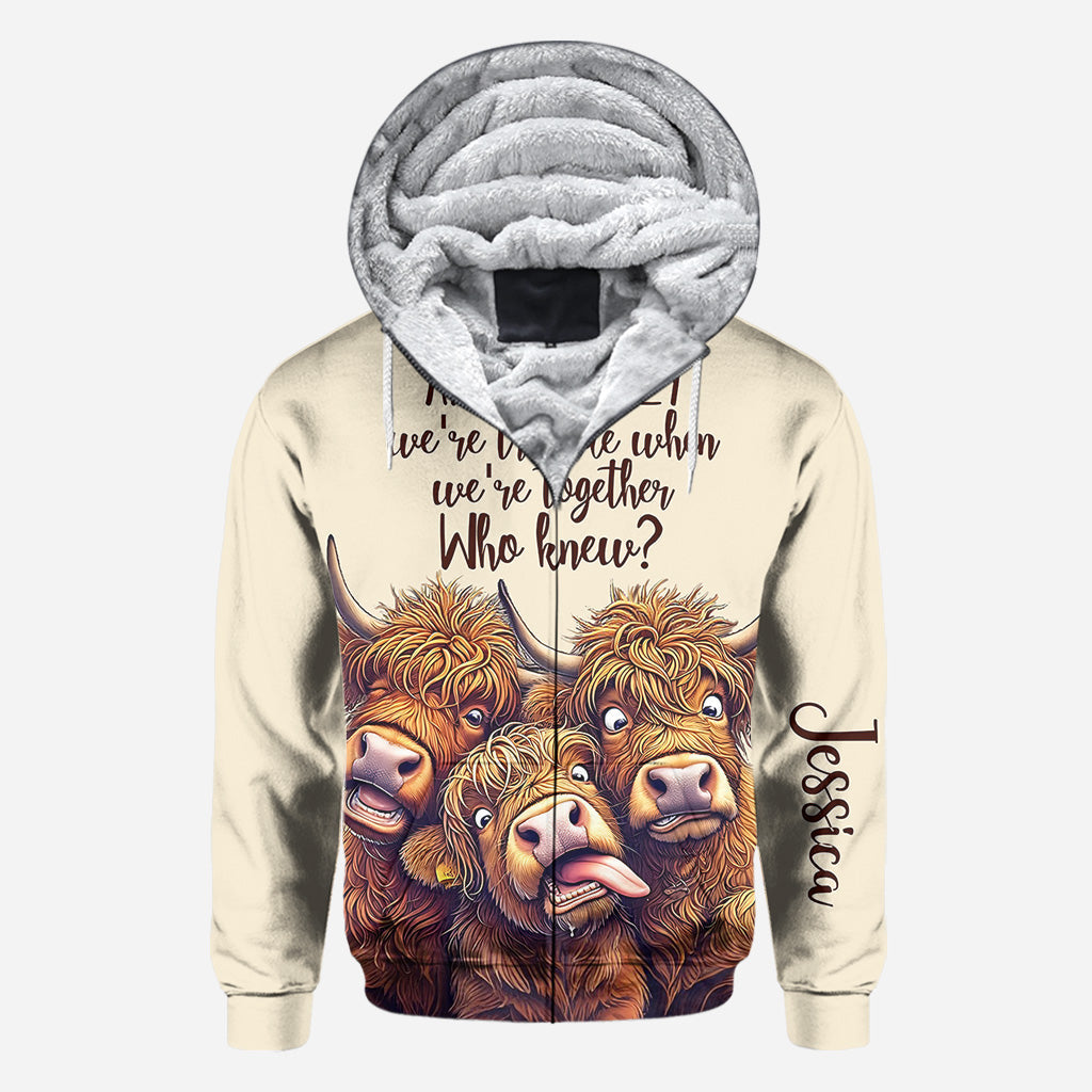 Apparently We're Trouble - Personalized Bestie All Over Shirt