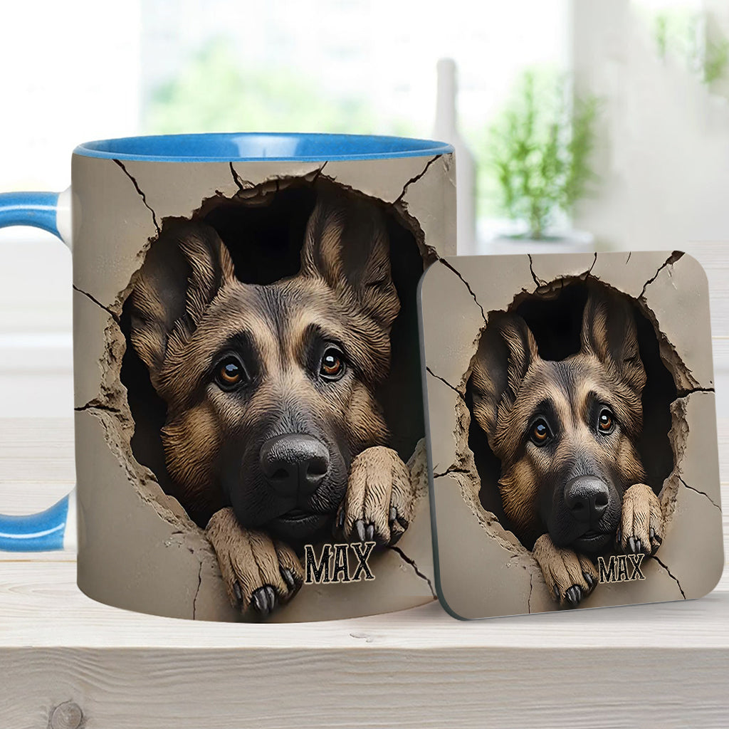 German Shepherd Lover - Personalized Dog Accent Mug