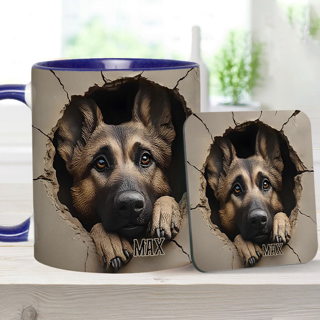 German Shepherd Lover - Personalized Dog Accent Mug