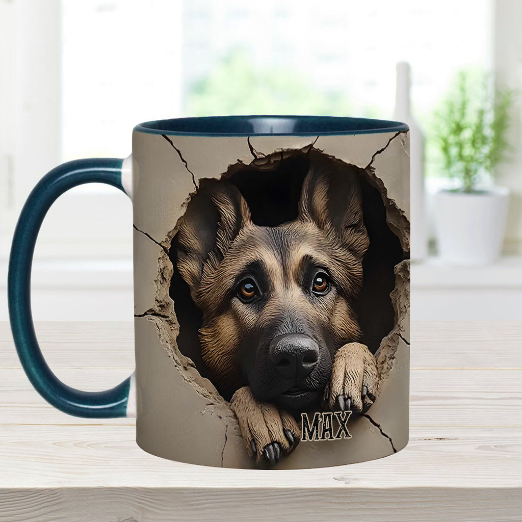 German Shepherd Lover - Personalized Dog Accent Mug
