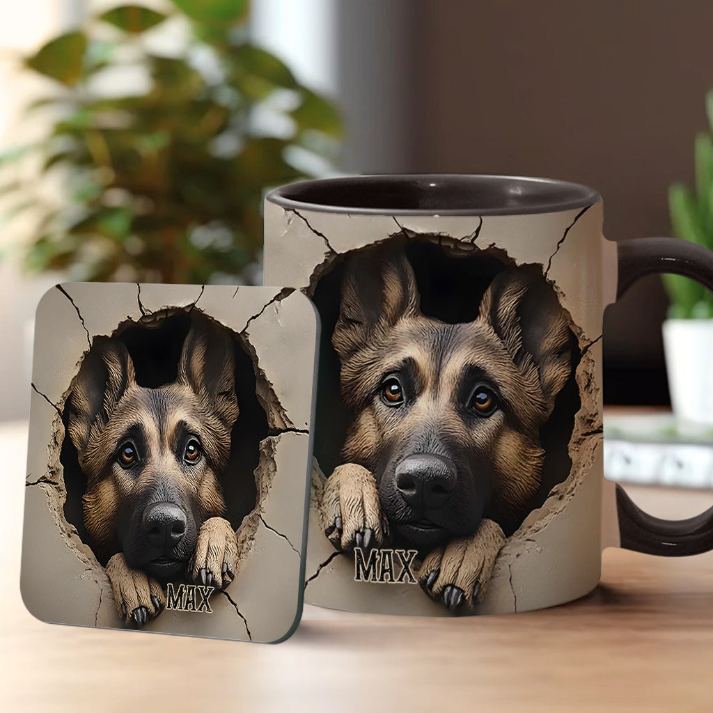 German Shepherd Lover - Personalized Dog Accent Mug