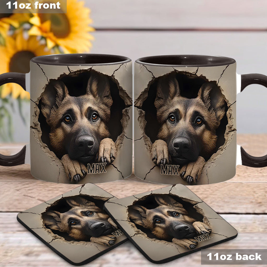 German Shepherd Lover - Personalized Dog Accent Mug