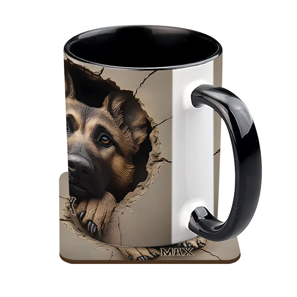 German Shepherd Lover - Personalized Dog Accent Mug