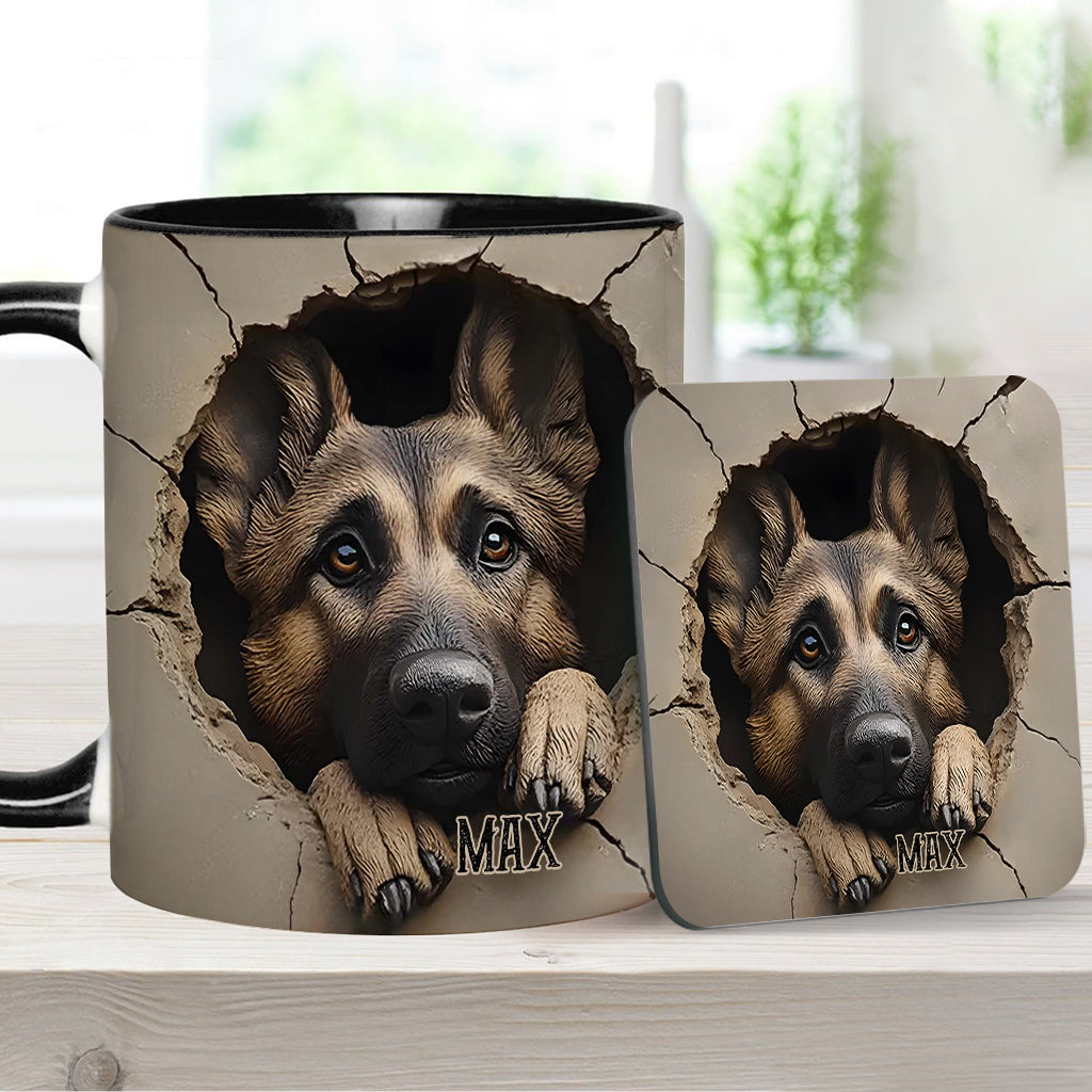 German Shepherd Lover - Personalized Dog Accent Mug