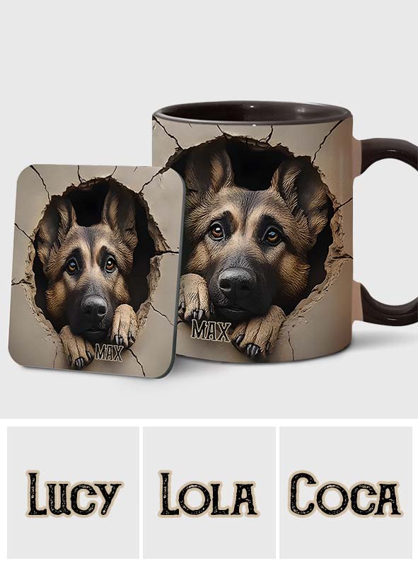 German Shepherd Lover - Personalized Dog Accent Mug
