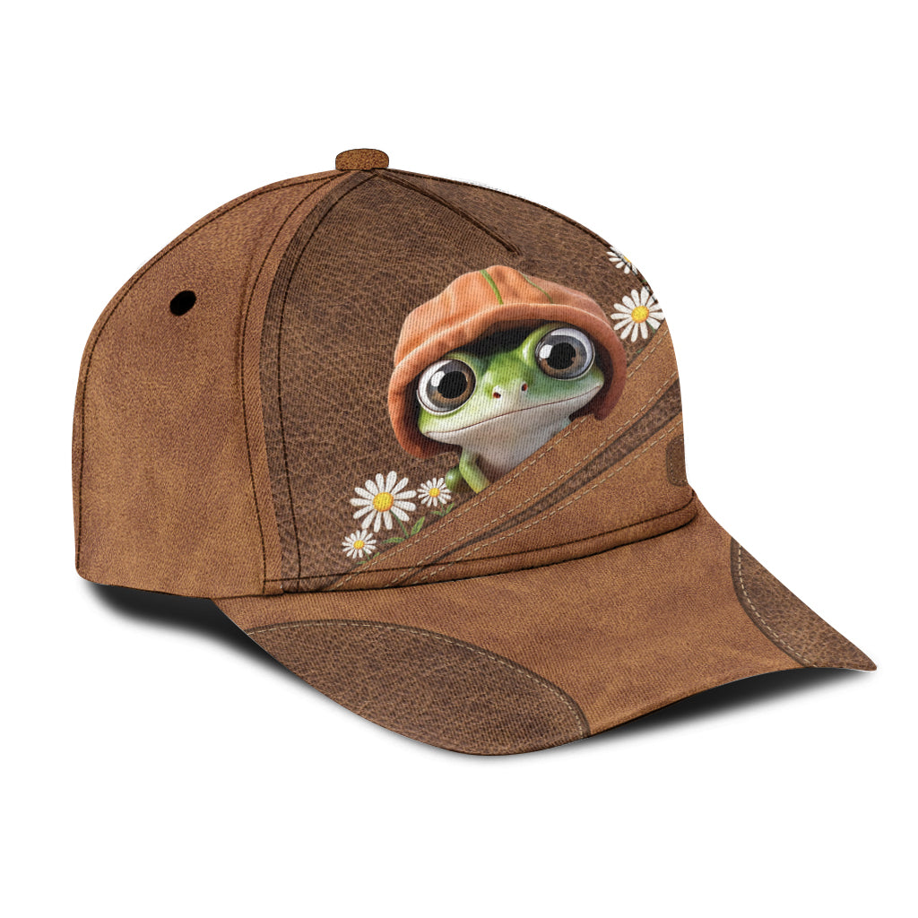 Adorable Frog - Personalized Frog Classic Cap