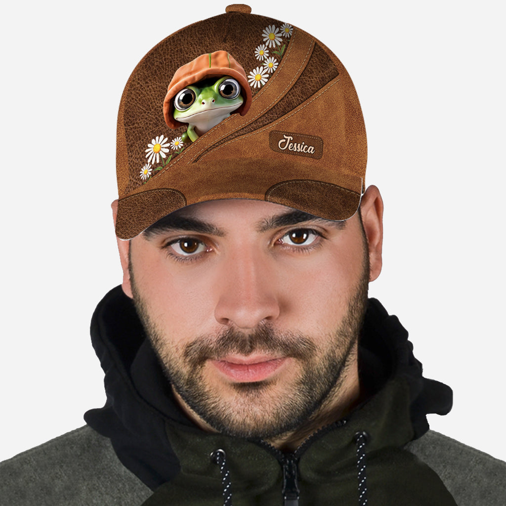 Adorable Frog - Personalized Frog Classic Cap