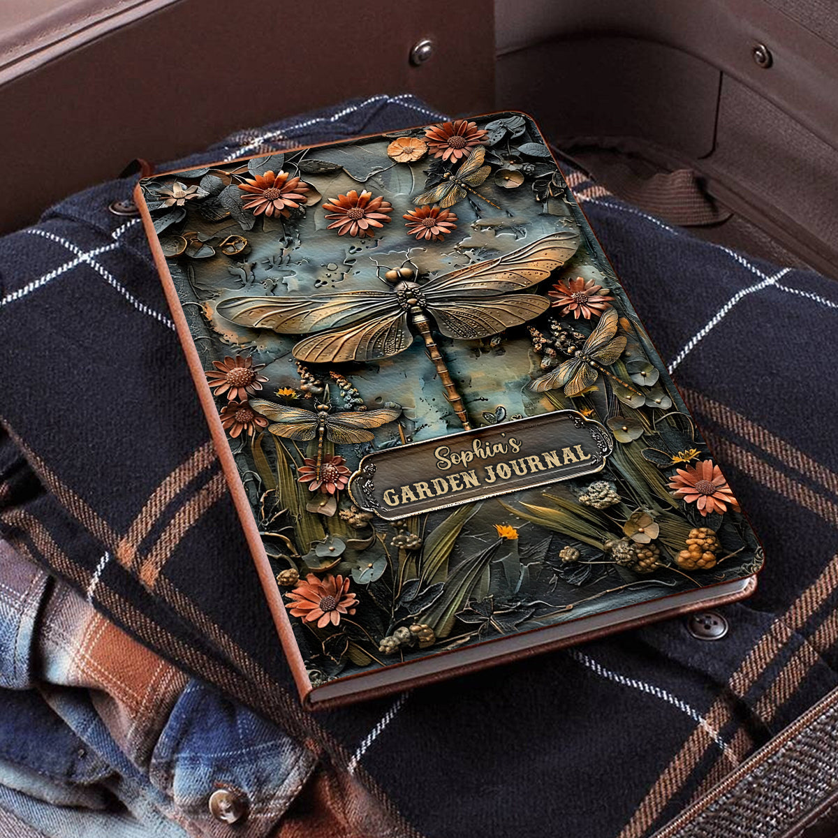 Garden Journal - Personalized Gardening Leather Journal