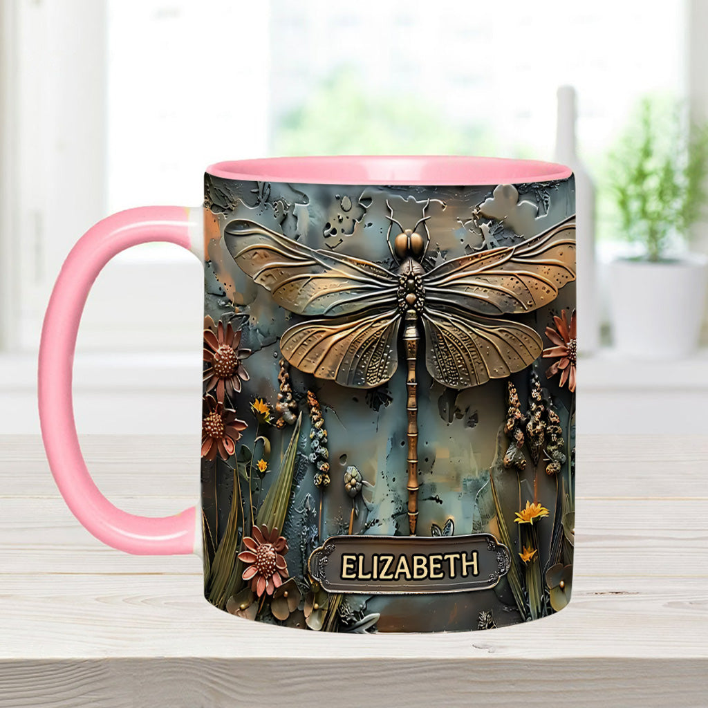 Green Lady - Personalized Gardening Accent Mug