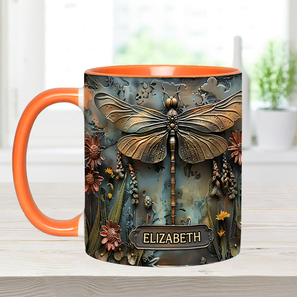 Green Lady - Personalized Gardening Accent Mug