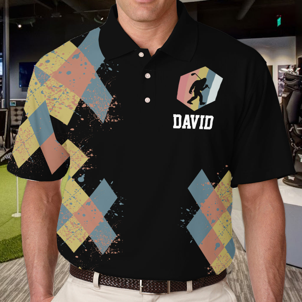 Looking For Golf Balls - Personalized Golf Polo Shirt