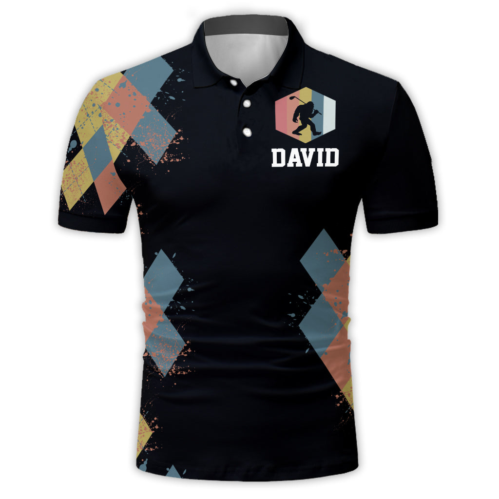 Looking For Golf Balls - Personalized Golf Polo Shirt