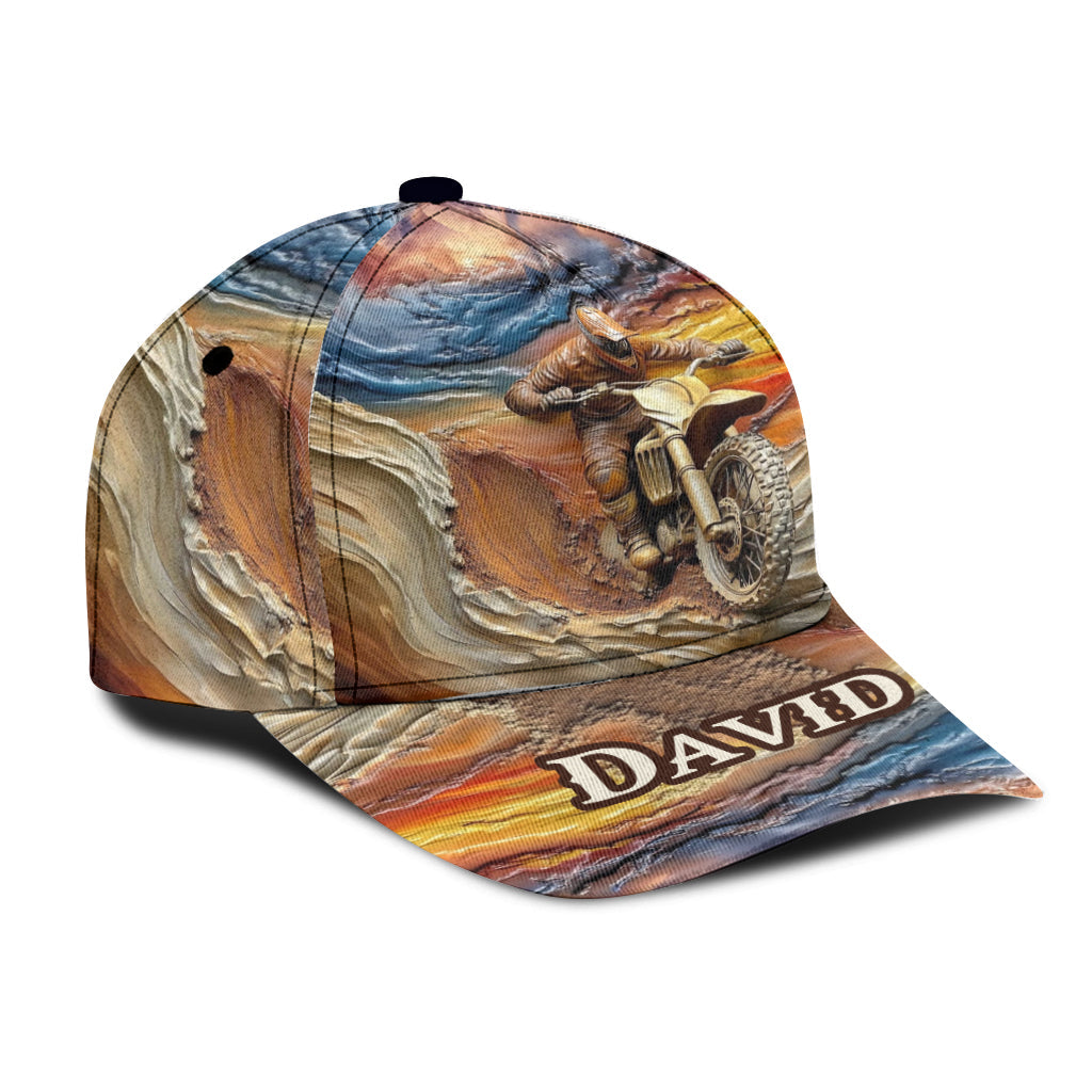 Born To Ride - Personalized Dirt Bike Classic Cap