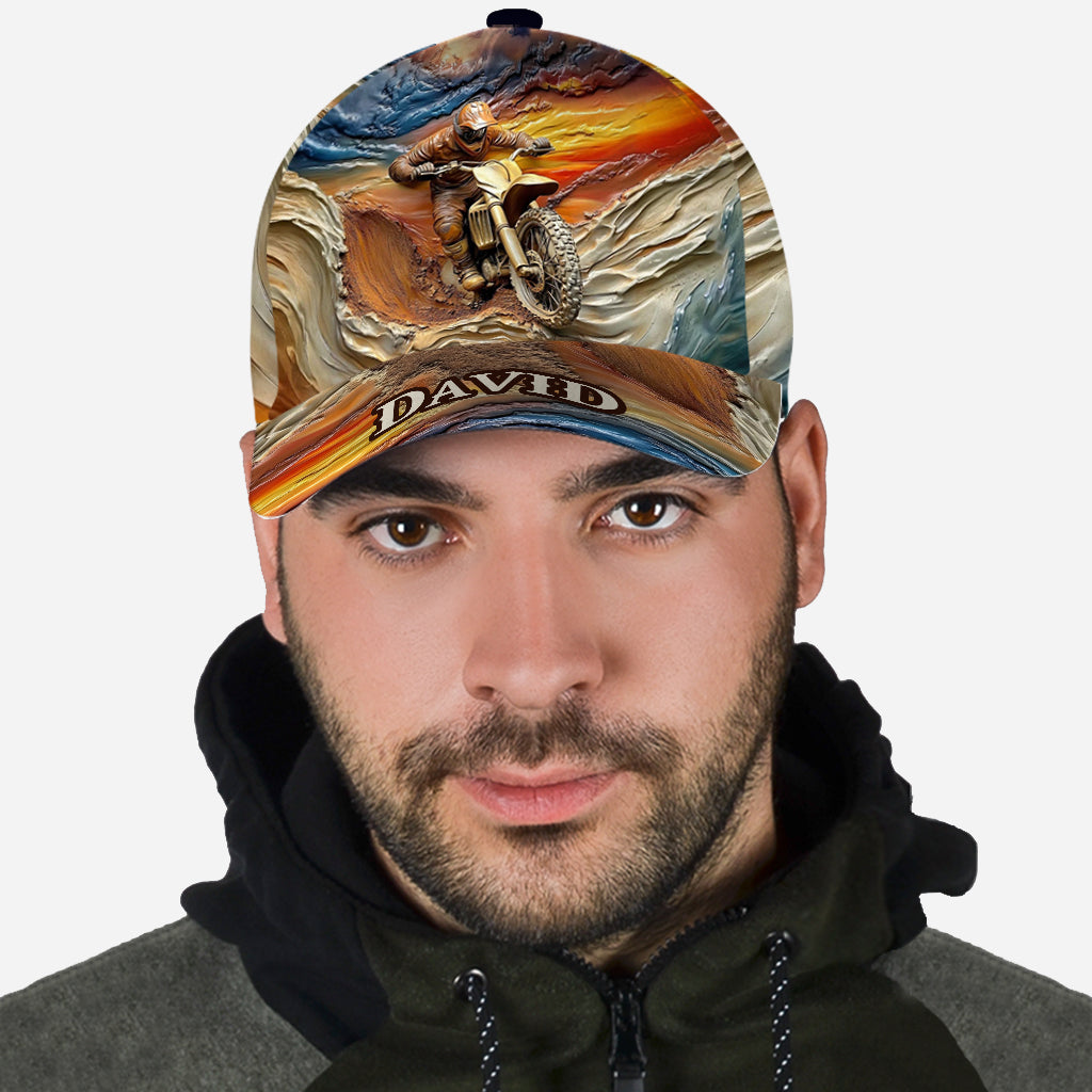 Born To Ride - Personalized Dirt Bike Classic Cap