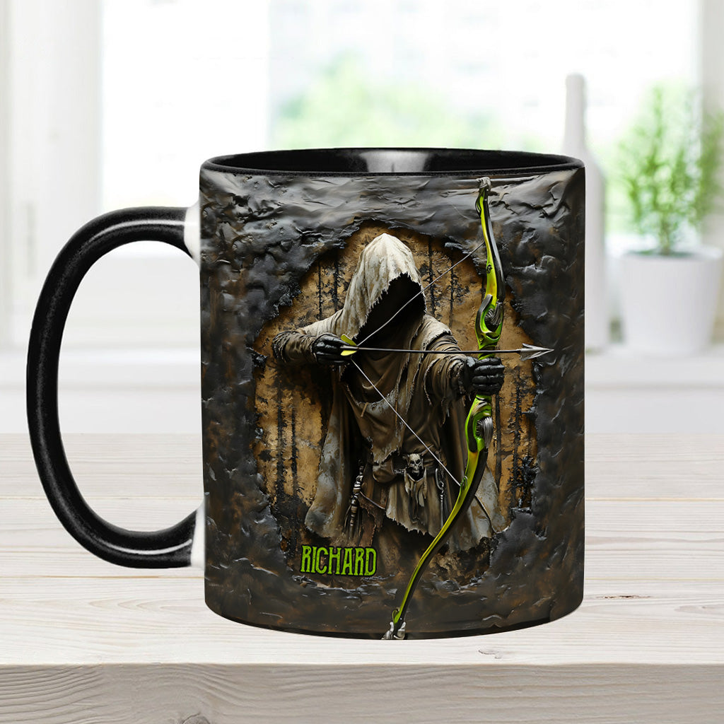 Bow Reaper - Personalized Hunting Accent Mug